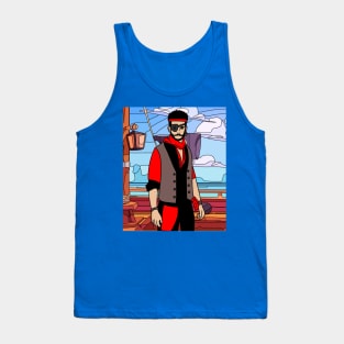 Pirate Pirate Ship Treasure Island Tank Top